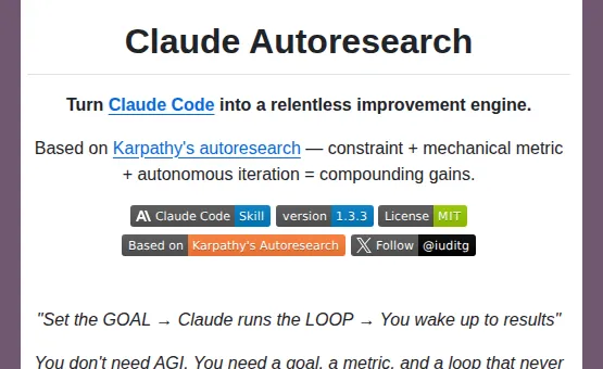 Autoresearch: Autonomous Loop Compounding Improvements