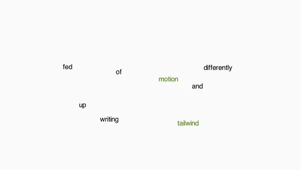 Motionwind: Tailwind Classes for Motion Animations