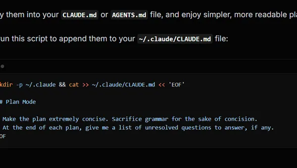 CLAUDE.md Additions for 10x Better Plan Mode